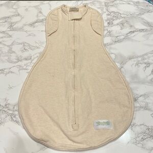 Woombie Beige Cream Convertible Swaddle